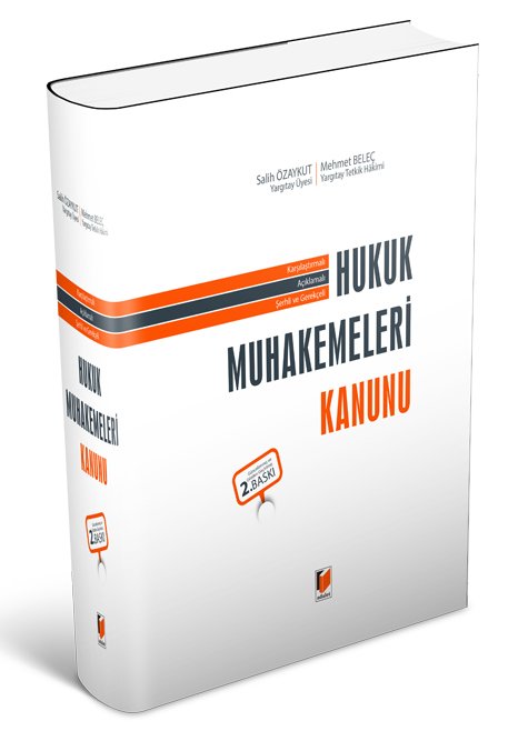 Adalet Hukuk Muhakemeleri Kanunu 2. Baskı - Mehmet Beleç, Salih Özaykut Adalet Yayınevi