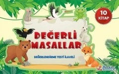 Berkay 1. Sınıf Değerli Masallar (10 Kitap) Berkay Yayıncılık