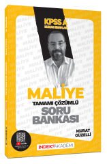 İndeks Akademi 2025 KPSS A Grubu Maliye Soru Bankası - Murat Güzelli İndeks Akademi Yayıncılık