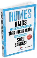 Dizgi Kitap HUMES HMGS Türk Hukuk Tarihi Soru Bankası Çözümlü - Aytaç Bozkuyu Dizgi Kitap