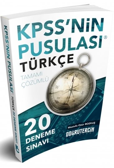 Doğru Tercih 2018 KPSS nin Pusulası Türkçe 20 Deneme Çözümlü Doğru Tercih Yayınları