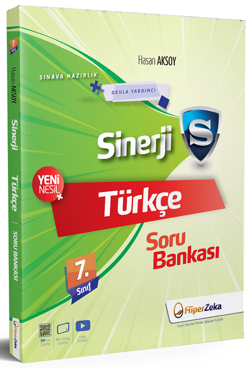 Hiper Zeka 7. Sınıf Türkçe Sinerji Soru Bankası Hiper Zeka Yayınları