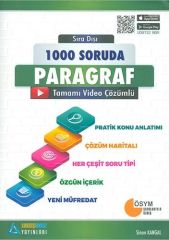 SÜPER FİYAT - Sıradışı Analiz Paragraf 1000 Soruda Konu Anlatımlı Soru Bankası Video Çözümlü Sıradışı Analiz Yayınları