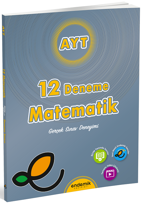 Endemik YKS AYT Matematik 12 Deneme Endemik Yayınları