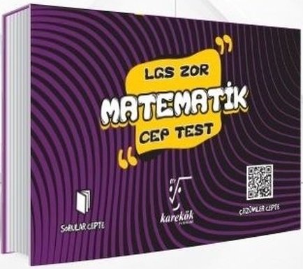 Karekök LGS Matematik Zor Cep Test Karekök Yayınları