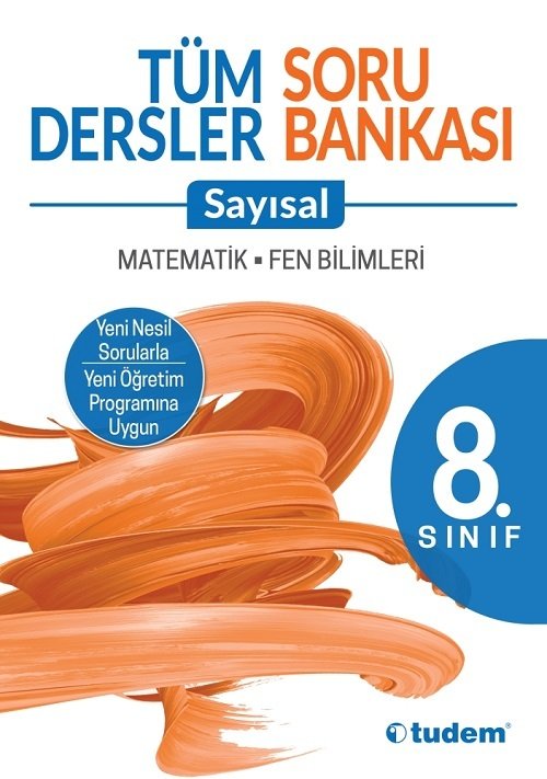 Tudem 8. Sınıf Tüm Dersler Sayısal Soru Bankası Tudem Yayınları