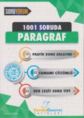 SÜPER FİYAT - Cevdet Özsever Paragraf 1001 Soruda Konu Anlatımlı Soru Bankası Cevdet Özsever Yayınları