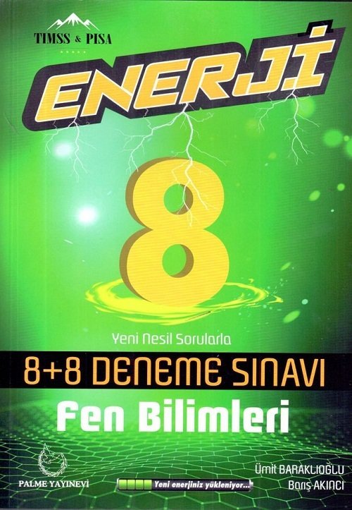 Palme 8. Sınıf Fen Bilimleri Enerji 8+8 Deneme Palme Yayınları