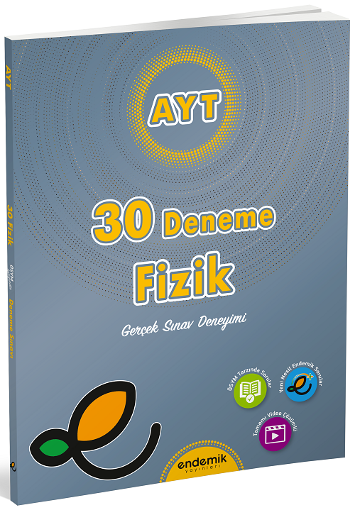 Endemik YKS AYT Fizik 30 Deneme Endemik Yayınları