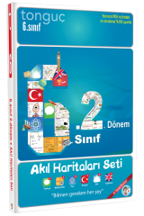 Tonguç 6. Sınıf 2. Dönem 6.2 Akıl Haritaları Seti Tonguç Akademi