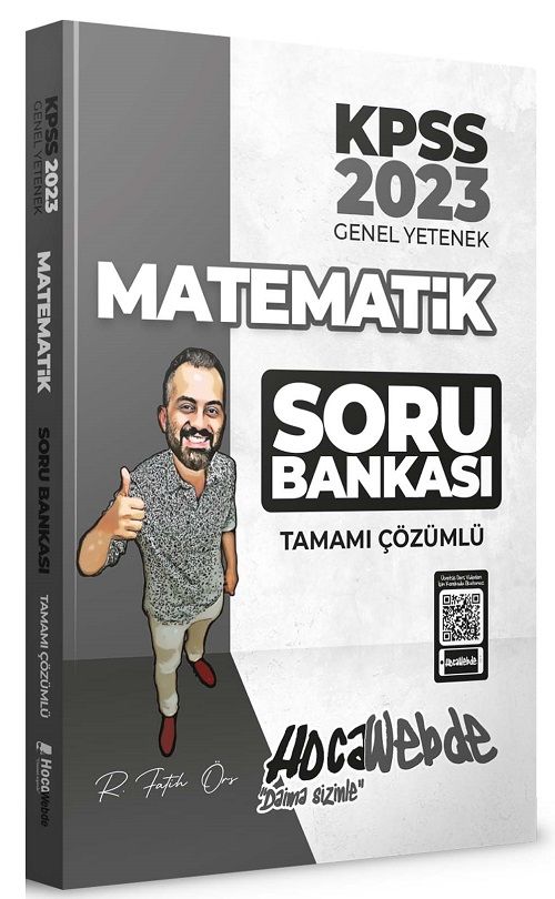 HocaWebde 2023 KPSS Matematik Soru Bankası Çözümlü - Fatih Örs HocaWebde Yayınları