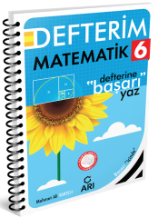 Arı Yayınları 6. Sınıf Matematik Defterim Arı Yayınları