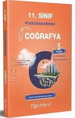 Test Okul 11. Sınıf Coğrafya 5 Fasikül Konu Anlatımı Test Okul Yayınları