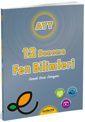 Endemik YKS AYT Fen Bilimleri 12 Deneme Endemik Yayınları