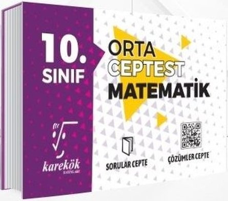 Karekök 10. Sınıf Matematik Orta Cep Test Karekök Yayınları