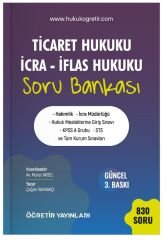 Öğretir HMGS Hakimlik KPSS Ticaret, İcra ve İflas Hukuku Soru Bankası 3. Baskı - Çağlar Bayrakçı Öğretir Yayınları