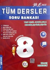 İlk Önce LGS 8. Sınıf Tüm Dersler Soru Bankası İlk Önce Yayınları