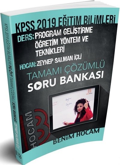 SÜPER FİYAT - Benim Hocam 2019 KPSS Program Geliştirme, Öğretim Yöntem ve Teknikleri Soru Bankası Çözümlü Zeynep Salman İçli Benim Hocam Yayınları