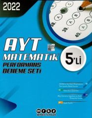 Merkez 2022 YKS AYT Matematik 5 li Performans Deneme Seti Merkez Yayınları