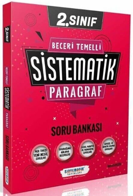 Sistematik 2. Sınıf Paragraf Sistematik Soru Bankası Sistematik Yayınları