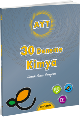 Endemik YKS AYT Kimya 30 Deneme Endemik Yayınları