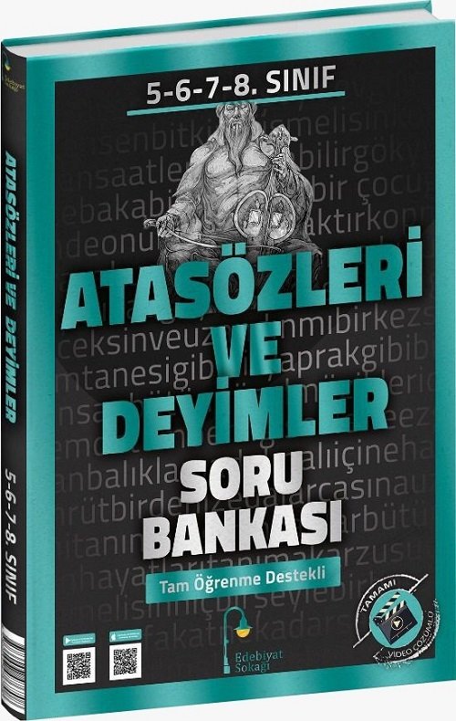 Edebiyat Sokağı 5-6-7-8. Sınıf Atasözleri ve Deyimler Soru Bankası Edebiyat Sokağı Yayınları