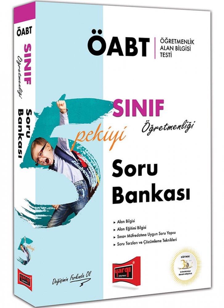 Yargı 2019 ÖABT 5 PEKİYİ Sınıf Öğretmenliği Soru Bankası Yargı Yayınları