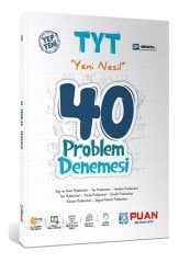 Puan YKS TYT Problem 40 Deneme  Puan Yayınları