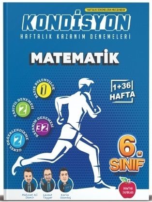 Newton 6. Sınıf Matematik Kondisyon Haftalık Kazanım Denemeleri Newton Yayınları