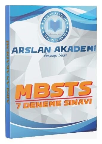 Arslan Akademi MBSTS 7 Deneme - Serdar Arslan Arslan Akademi