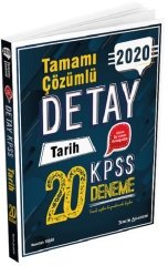 Tercih Akademi 2020 KPSS Tarih Detay 20 Deneme Çözümlü Tercih Akademi Yayınları