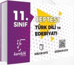 Karekök 11. Sınıf Türk Dili ve Edebiyatı Cep Test Karekök Yayınları