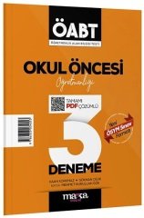 Marka 2025 ÖABT Okul Öncesi Öğretmenliği 3 Deneme PDF Çözümlü Marka Yayınları