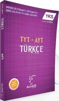 Karekök YKS TYT AYT MPS Türkçe Konu Anlatımlı Soru Bankası Karekök Yayınları