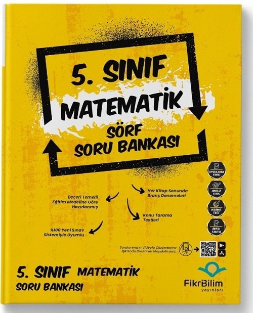 FikriBilim 5. Sınıf Matematik Sörf Soru Bankası FikriBilim Yayınları