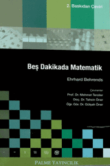 Palme Beş Dakikada Matematik - Ehrhard Behrends Palme Akademik Yayınları