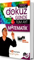 Yarı Çap YKS AYT Dokuz Günde Matematik Video Çözümlü Yarı Çap Yayınları