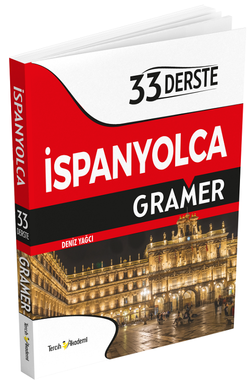 Tercih Akademi 33 Derste İspanyolca Gramer (Enzo Kağıt) Tercih Akademi Yayınları