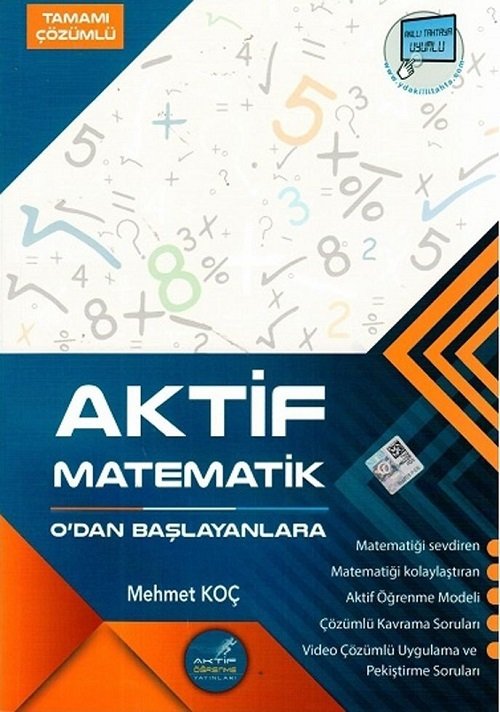 Aktif Öğrenme Aktif Matematik 0 dan Başlayanlara Çözümlü Aktif Öğrenme Yayınları