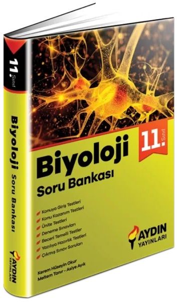 Aydın 11. Sınıf Biyoloji Soru Bankası Aydın Yayınları