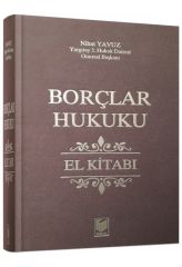 Adalet Borçlar Hukuku El Kitabı - Nihat Yavuz Adalet Yayınevi