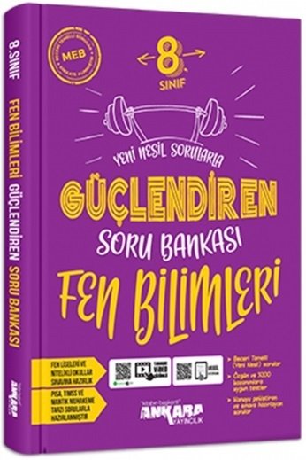 Ankara Yayıncılık 8. Sınıf Fen Bilimleri Güçlendiren Soru Bankası Ankara Yayıncılık