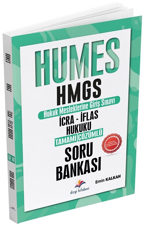 Dizgi Kitap HUMES HMGS İcra İflas Hukuku Soru Bankası Çözümlü - Emin Kalkan Dizgi Kitap