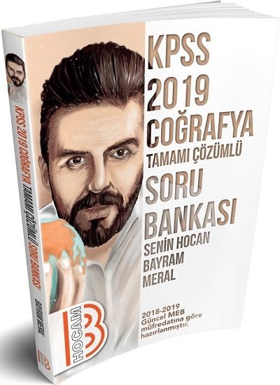 Benim Hocam 2019 KPSS Coğrafya Soru Bankası Çözümlü Bayram Meral Benim Hocam Yayınları