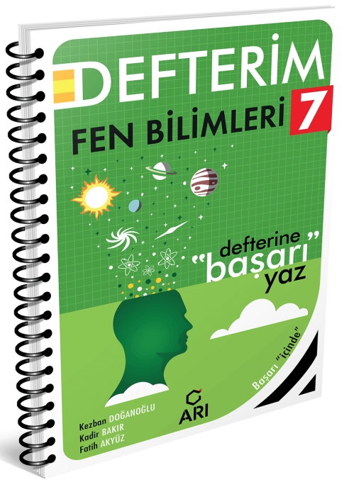 Arı Yayınları 7. Sınıf Fen Bilimleri Defterim Fenito Arı Yayınları