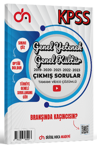 Dijital Hoca KPSS Genel Yetenek Genel Kültür Son 5 Yıl Çıkmış Sorular Video Çözümlü Dijital Hoca Akademi