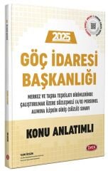 Data 2025 Göç İdaresi Başkanlığı Sözleşmeli Personel Alım Sınavı Konu Anlatımlı Data Yayınları