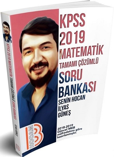 Benim Hocam 2019 KPSS Matematik Soru Bankası Çözümlü İlyas Güneş Benim Hocam Yayınları