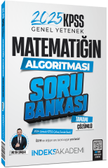 İndeks Akademi 2025 KPSS Matematik Matematiğin Algoritması Soru Bankası Çözümlü - Metin Şimşek İndeks Akademi Yayıncılık