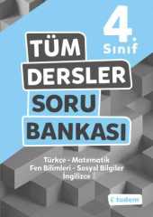 Tudem 4. Sınıf Tüm Dersler Soru Bankası Tudem Yayınları